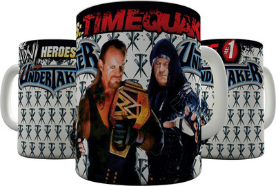 

Shaildha WWE-012 Ceramic Mug(350 ml), Multicolor