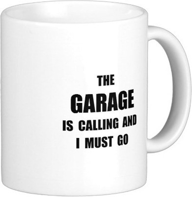 

Exoctic Silver Duty Calls A001 Ceramic Mug(350 ml), White