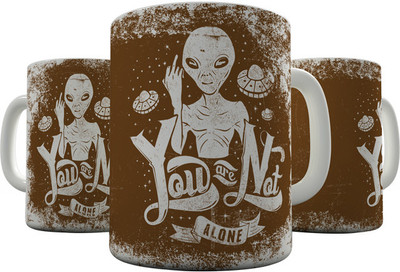 

Shaildha QU07 Ceramic Mug(350 ml), Multicolor