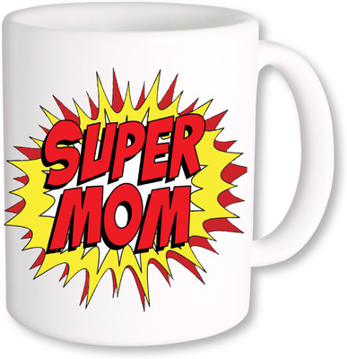 

PhotogiftsIndia super mom 03 Ceramic Mug(325 ml), Multicolor