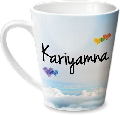 

Hot Muggs Simply Love You Kariyamna Conical Ceramic Mug(350 ml)
