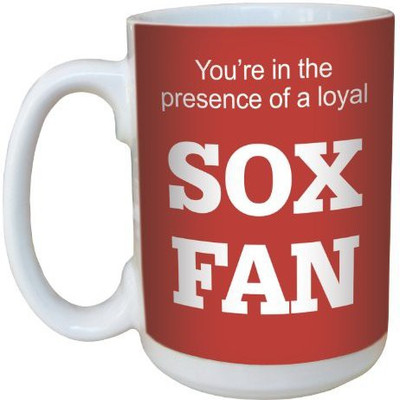 

Tree-Free Greetings Greetings lm44080 Sox Baseball Fan Ceramic with Full-Sized Handle, 15-Ounce Ceramic Mug(60 ml), Multicolor