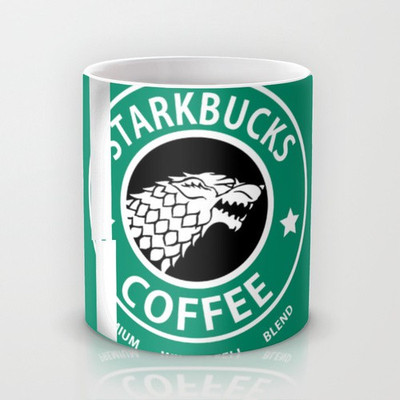 58% OFF on Astrode Game Of Thrones Starkbucks Coffee Ceramic Mug(325 ml)