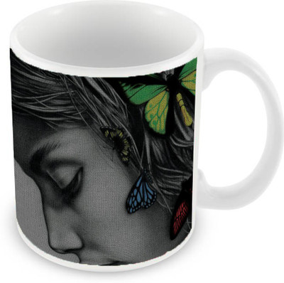 

Sleep Nature's SN-MG-2261 Ceramic Mug(350 ml), Multicolor