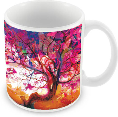 

Sleep Nature's SN-MG-2141 Ceramic Mug(350 ml), Multicolor