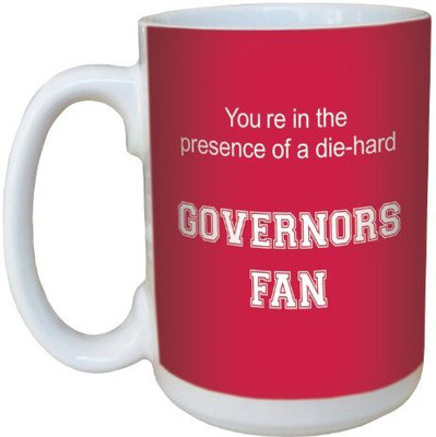

Tree-Free Greetings Greetings lm44388 Governors College Football Fan Ceramic with Full-Sized Handle, 15-Ounce Ceramic Mug(60 ml), Multicolor