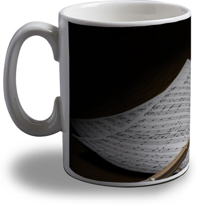 

Artifa Trumpet Music Porcelain, Ceramic Mug(350 ml), Multicolor
