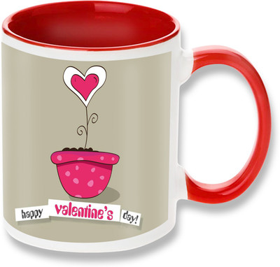 

PhotogiftsIndia happy valentine day 010 Ceramic Mug(325 ml), Multicolor