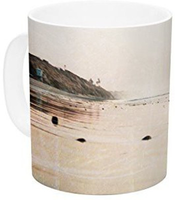 

Kess InHouse InHouse Bree Madden Surfers Ceramic Coffee, 11 oz, Multicolor Ceramic Mug(60 ml)
