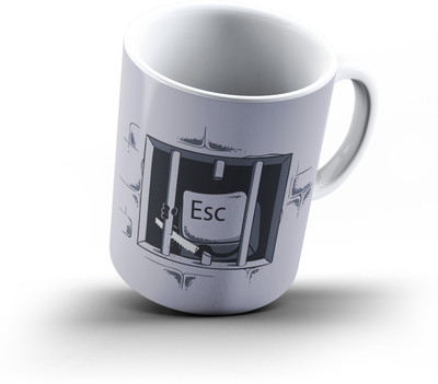 

Ucard Escape311 Bone China, Ceramic, Porcelain Mug(325 ml), Multicolor