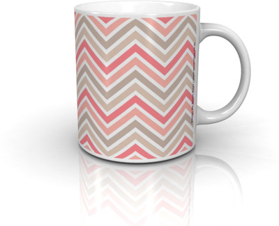 

Seven Rays Zig Zag Ceramic Mug(250 ml)