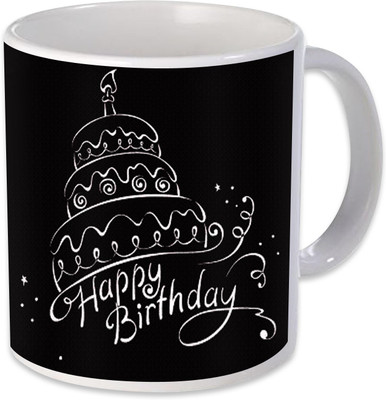 

Heyworlds happy birthday gifts Ceramic Mug(325 ml), Multicolor