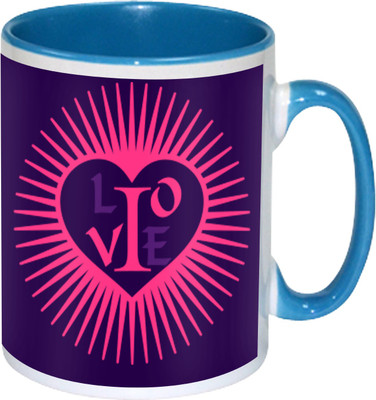 

Heyworlds i love you valentine day gifts 011 Ceramic Mug(325 ml), Multicolor