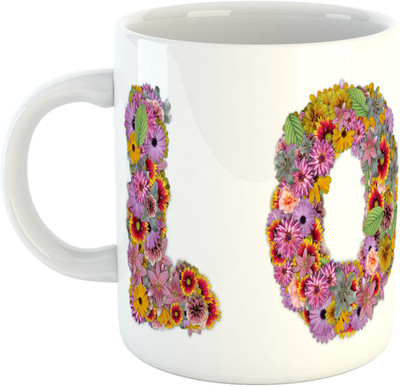 

Deeher Gifts Love -Design22 Ceramic Mug(330 ml), Multicolor