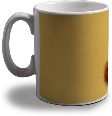 

Artifa Cute Cat Amg0588 Porcelain, Ceramic Mug(350 ml), Multicolor