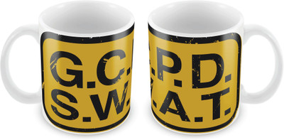 

Posterboy Batman - Gcpd (Officially Licensed) Ceramic Mug(350 ml), Multicolor