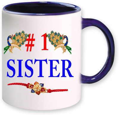 

PhotogiftsIndia First Sister Ceramic Mug(325 ml), Multicolor