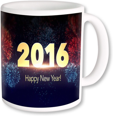 

PhotogiftsIndia Happy New Year 052 Ceramic Mug(325 ml), Multicolor