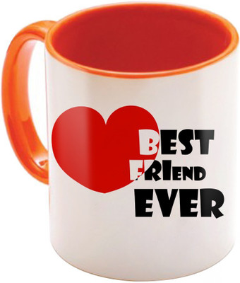 

SKY TRENDS Wonderful & Best Valentine Orange Gift For GirlFriend,Boyfriend,Husband,Wife,Friend Design Cod 127 Ceramic Mug(325 ml)