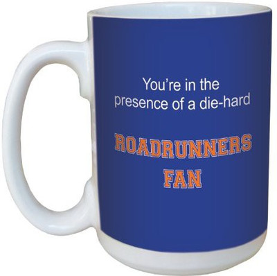 

Tree-Free Greetings Greetings lm44581 Roadrunners College Football Fan Ceramic with Full-Sized Handle, 15-Ounce Ceramic Mug(60 ml), Multicolor