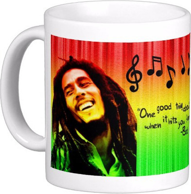 Exoctic Silver Bob Marley Collector Edition Series 13 Ceramic Coffee Mug 300 ml Exoctic Silver Mugs