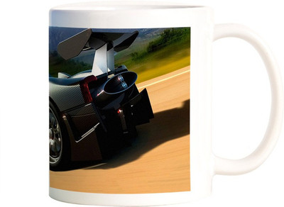 

Rangeele Inkers Pagani zonda Ceramic Mug(300 ml), Multicolor