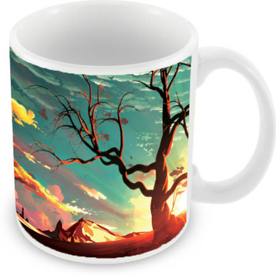 

Sleep Nature's SN-MG-2112 Ceramic Mug(350 ml), Multicolor