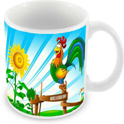 

Sleep Nature's SN-MG-509 Ceramic Mug(350 ml), Multicolor
