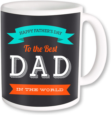 

PhotogiftsIndia happy father's day 24 Ceramic Mug(325 ml), Multicolor