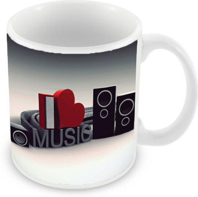 

Sleep Nature's SN-MG-2464 Ceramic Mug(350 ml), Multicolor