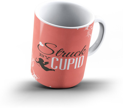 

Ucard Valentines Day Love667 Bone China, Ceramic, Porcelain Mug(325 ml), Multicolor