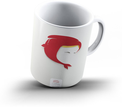 

Ucard Snow White & Sherlock214 Bone China, Ceramic, Porcelain Mug(325 ml), Multicolor