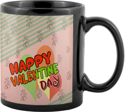 

SKY TRENDS Valentine Gifts For Special Girlfriend,Boyfriend,Wife,Husband,design 83 Ceramic Mug(325 ml), Black