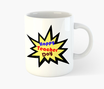 

Deeher Gifts For Teacher - design 9 Ceramic Mug(350 ml), Multicolor