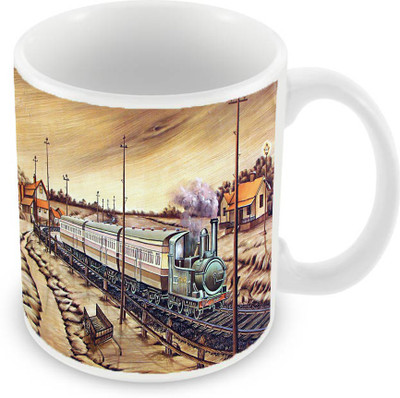

Sleep Nature's SN-MG-216 Ceramic Mug(350 ml), Multicolor
