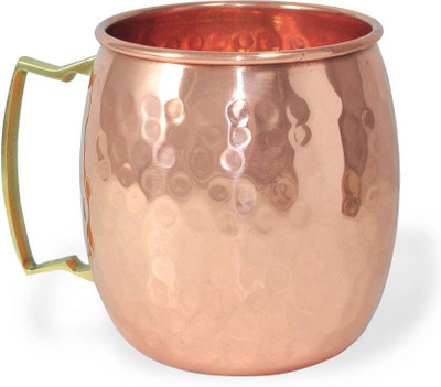 

Satyaware Copper 500 ML Brown Copper Mug(500 ml)