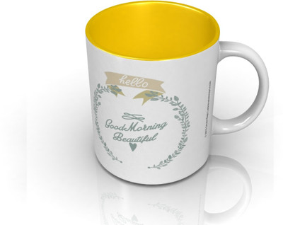 

Seven Rays Good Morning Beautiful Ceramic Mug(250 ml)