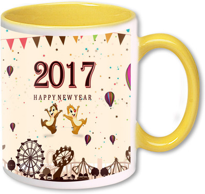 

Heyworlds new year gifts 0064 Ceramic Mug(325 ml), Multicolor