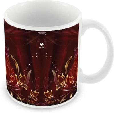 

Sleep Nature's SN-MG-1255 Ceramic Mug(350 ml), Maroon