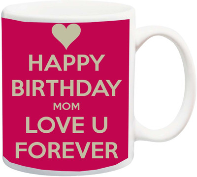 

ME&YOU Gift for birthday Ceramic Mug(325 ml), Multicolor