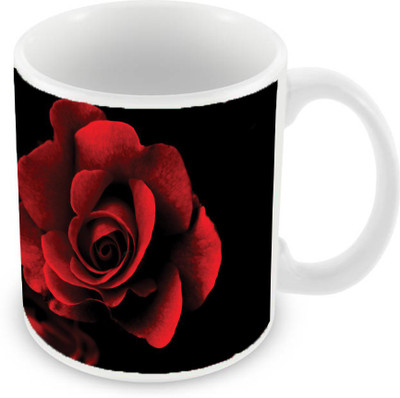 

Sleep Nature's SN-MG-1798 Ceramic Mug(350 ml), Red