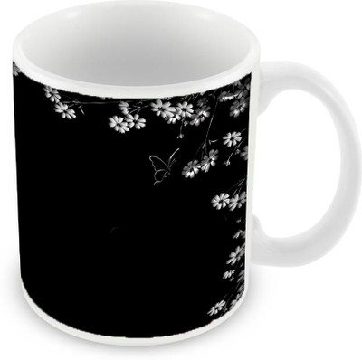 

Sleep Nature's SN-MG-2273 Ceramic Mug(350 ml), Black