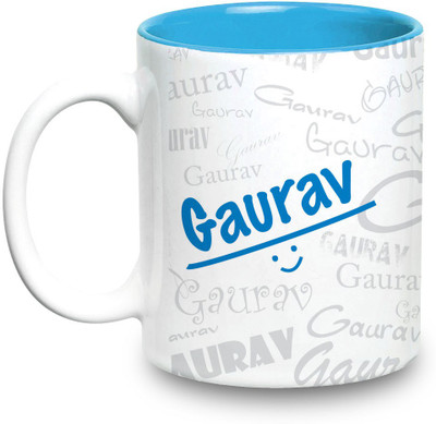 

Hot Muggs Me Graffiti - Gaurav Ceramic Mug(315 ml), Multicolor