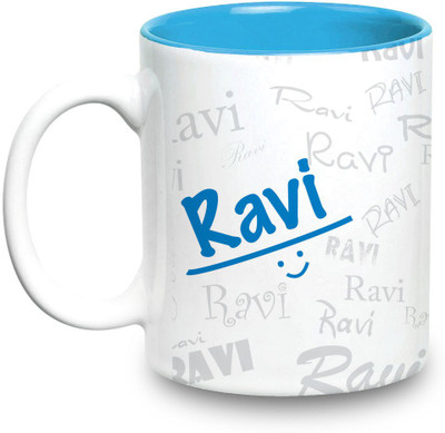 

Hot Muggs Me Graffiti - Ravi Ceramic Mug(315 ml), Multicolor