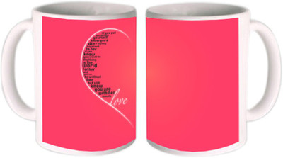 

Shopmillions Its Love Ceramic Mug(300 ml)