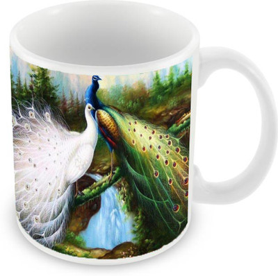 

Sleep Nature's SN-MG-140 Ceramic Mug(350 ml), Multicolor