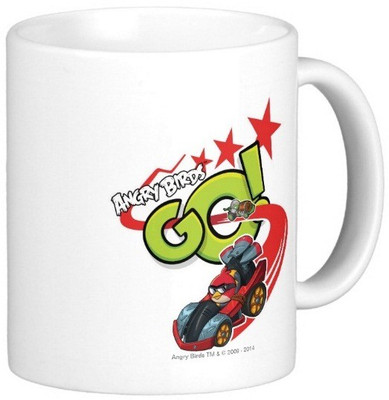

Exoctic Silver ANGRY BIRD COLLECTION 15 Ceramic Mug(300 ml), Multicolor