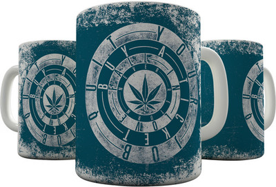 

Shaildha QU12 Ceramic Mug(350 ml), Multicolor