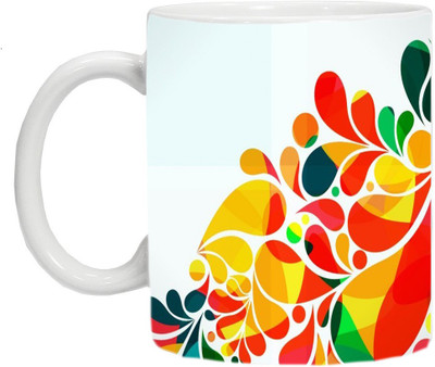 

mahis fashion flower 11 Ceramic Mug(250 ml), Multicolor