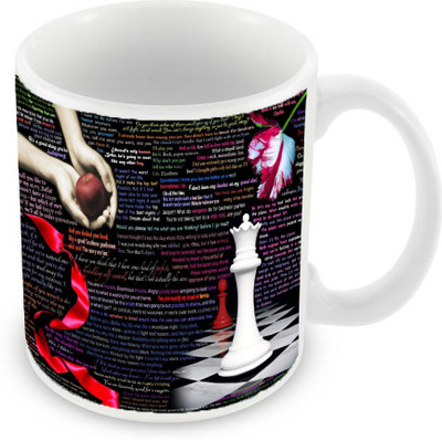 Sleep Nature's SN-MG-1052 Ceramic Mug(350 ml), Multicolor